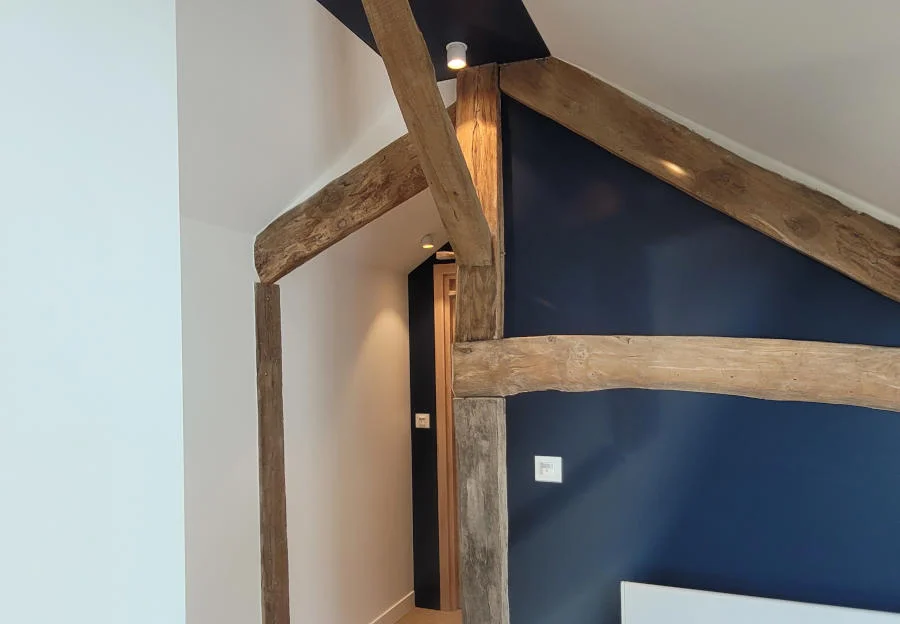 Les Sources Phase 2 — Accès au dortoir et à la chambre-douche